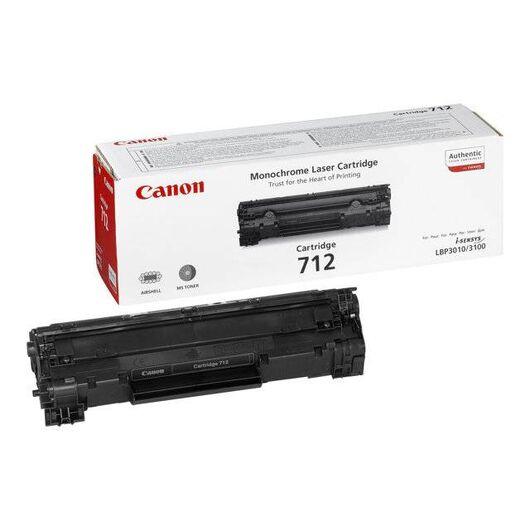 Canon 712 Black original toner cartridge | 1870B002