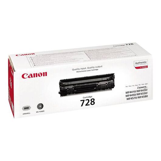 Canon CRG-728 Black original toner cartridge | 3500B002