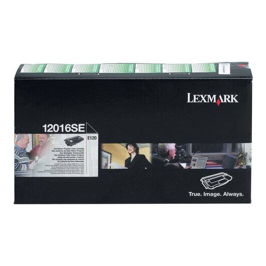 Lexmark Black original toner cartridge LRP  | 12016SE