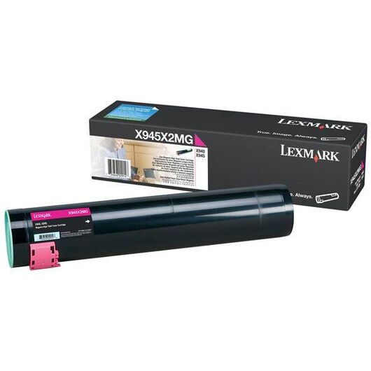 Lexmark High Yield magenta original toner | X945X2MG