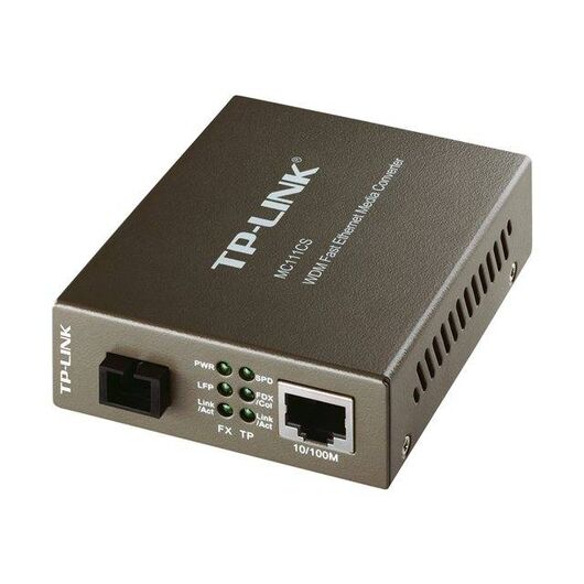 TP-LINK MC111CS Fibre media converter 100Mb LAN | MC111CS
