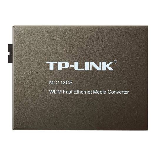 TP-LINK MC112CS Fibre media converter 100Mb LAN | MC112CS