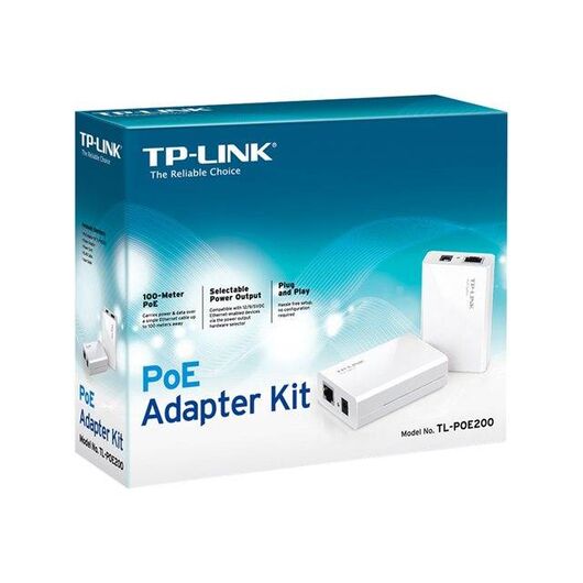 TP-LINK TL-POE200 Repeater 100Mb LAN up to 100 | TL-POE200