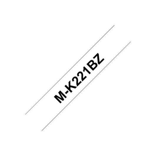 Brother MK221BZ Black on white Roll  | MK221BZ