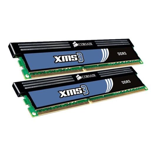 Corsair XMS3 DDR3 4 GB: 2 x 2 GB DIMM | TW3X4G1333C9A