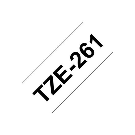 Brother TZe261 Black on white Roll (3.56 cm x 7.99 | TZE261