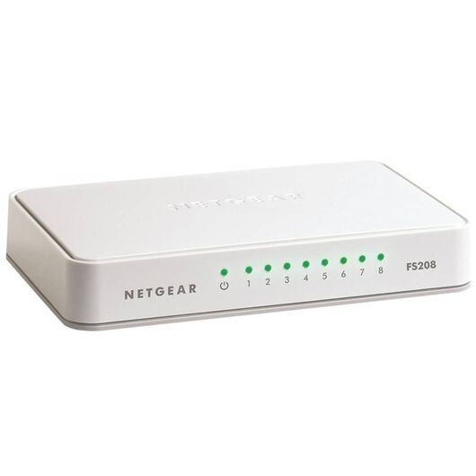 NETGEAR FS208 Switch unmanaged 8 x  | FS208-100PES