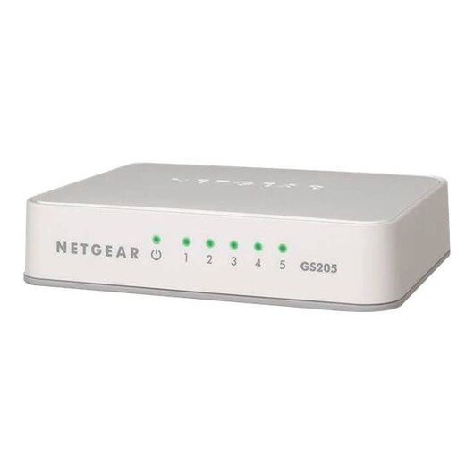 NETGEAR GS205 Switch unmanaged 5 x Gigabit | GS205-100PES