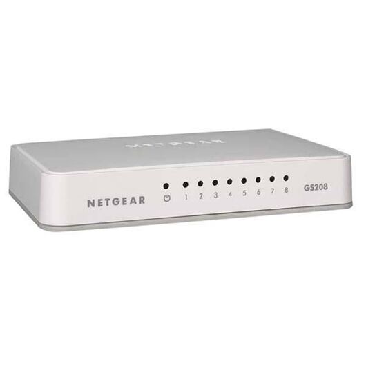 NETGEAR GS208 Switch unmanaged 8 x Gigabit | GS208-100PES