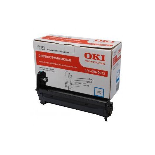 OKI Cyan drum kit for OKI MC560dn, MC560n | 43870023