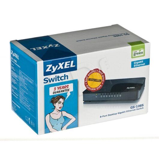 ZyXEL GS-108S v2 Switch unmanaged 8 x | GS-108SV2-EU0101F