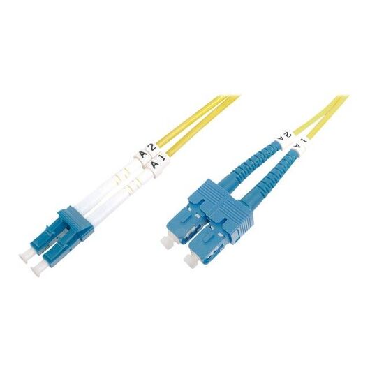 DIGITUS Patch cable LCAPC single-mode (M) | DK-292SCA3LC-02