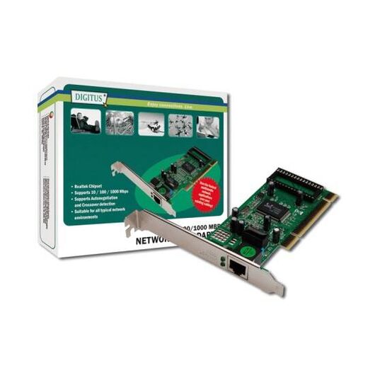 DIGITUS DN-10110 Network adapter PCI 66 MHz DN-10110