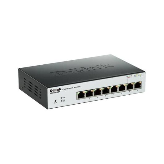 D-Link EasySmart Switch DGS-1100-08P Switch DGS-1100-08P