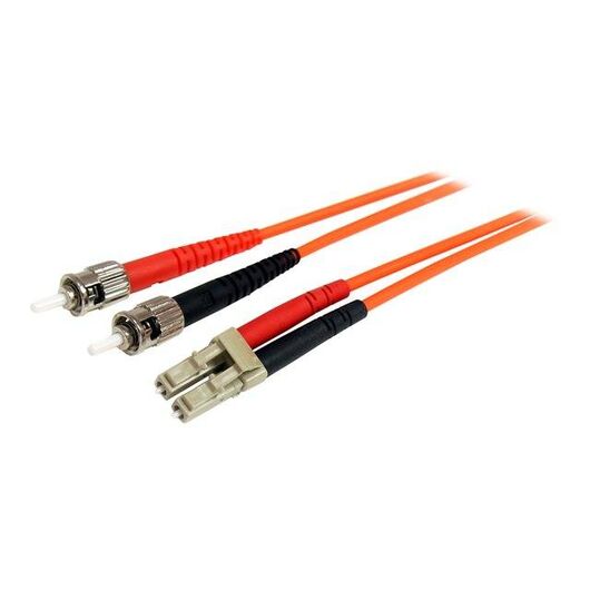 StarTech.com 1m Fiber Optic Cable Multimode FIBLCST1