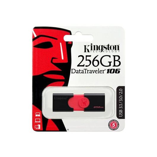 Kingston DataTraveler 106 USB flash drive 256 DT106256GB