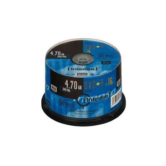 Intenso 50 x DVD+R 4.7 GB 16x spindle 4111155