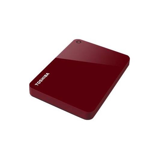 Toshiba Canvio Advance Hard drive 1TB external Red