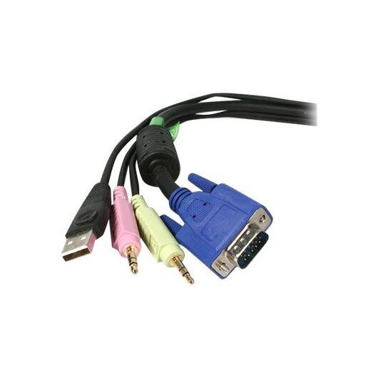 StarTech.com 4-in-1 USB, VGA, Audio, and USBVGA4N1A6