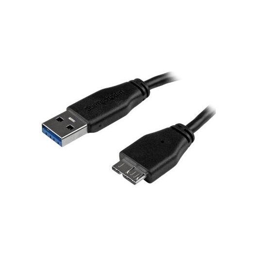 StarTech.com Short Slim SuperSpeed USB 3.0 A USB3AUB15CMS