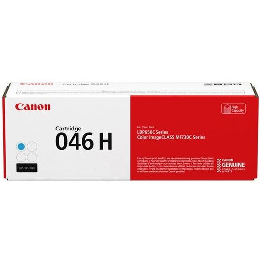 Canon 046 H High capacity cyan original toner 1253C002