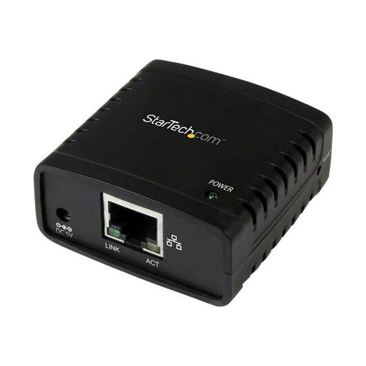 StarTech.com 10100Mbps Ethernet to USB 2.0  Print Server