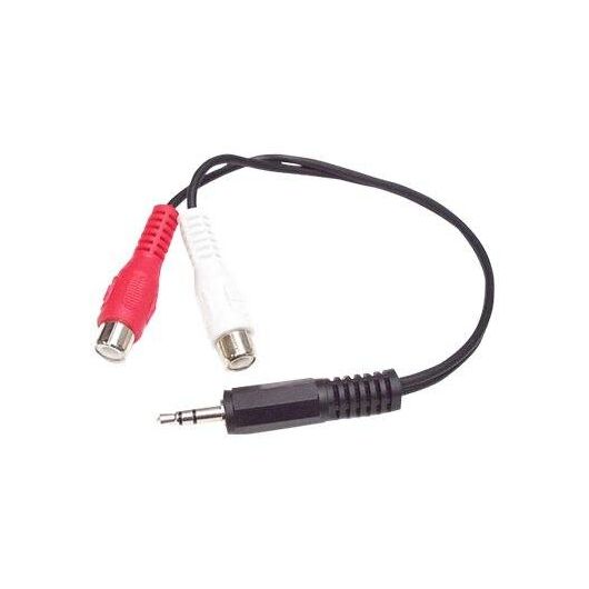 StarTech 15.24cm Audio Cable 3.5mm Male to 2x RCA