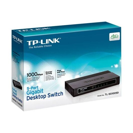 TP-Link TL-SG1005D 5-Port Gigabit Desktop TL-SG1005D