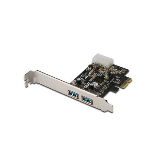 DIGITUS DS-30220-4 USB adapter PCIe 2.0 low DS-30220-4