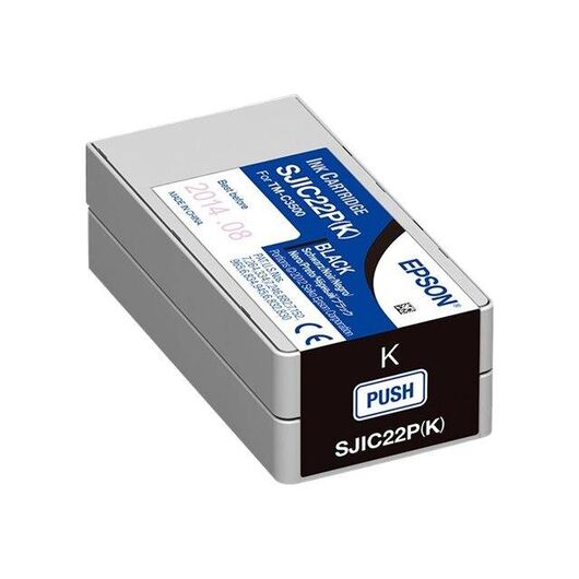 Epson SJIC22P(C) Black original ink cartridge C33S020601
