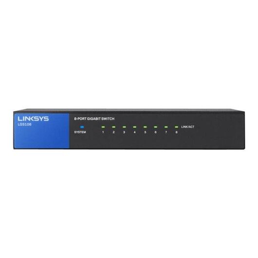 Linksys Business LGS108 Switch unmanaged 8 x LGS108-EU