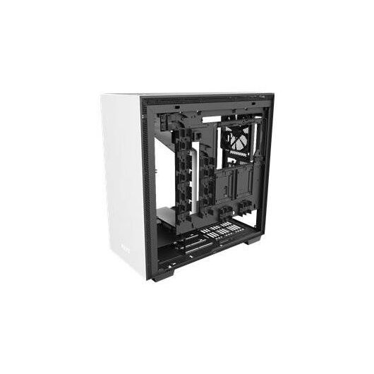 NZXT H series H710i Mid tower extended white CA-H710I-W1