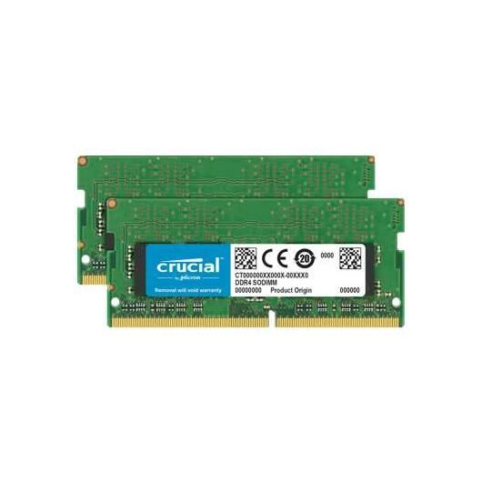 Crucial DDR4 32 GB: 2 x 16 GB SO-DIMM CT2K16G4SFD824A