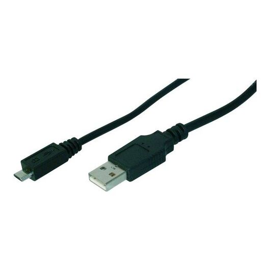 ASSMANN USB cable Micro-USB Type B (M) 1m AK-300127-010-S