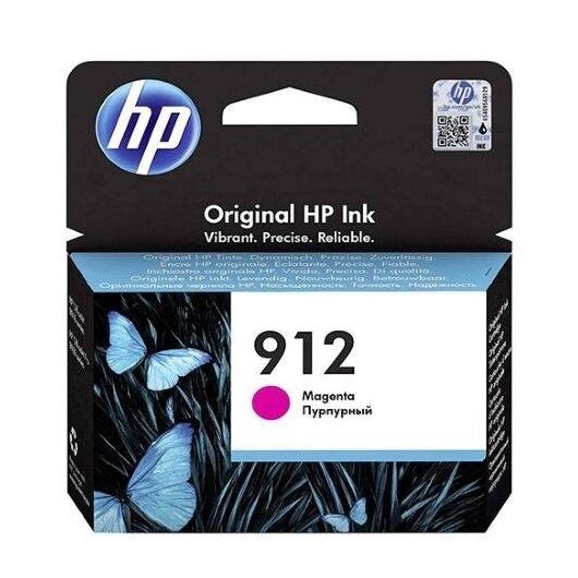 HP 912 2.93 ml magenta original ink cartridge for 3YL78AE