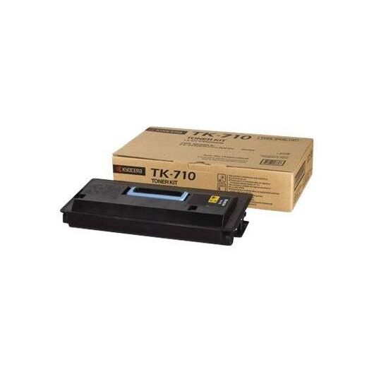 Kyocera TK 710 Black toner kit for FS-9130DN, 1T02G10EU0