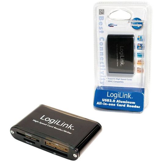 LogiLink Cardreader USB 2.0 extern Card reader CR0013
