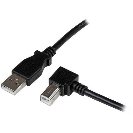 StarTech.com 2m USB 2.0 A to Right Angle B Cable USBAB2MR