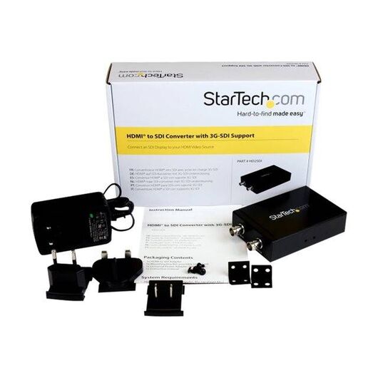 StarTech.com HDMI to SDI Converter HDMI to 3G SDI HD2SDI