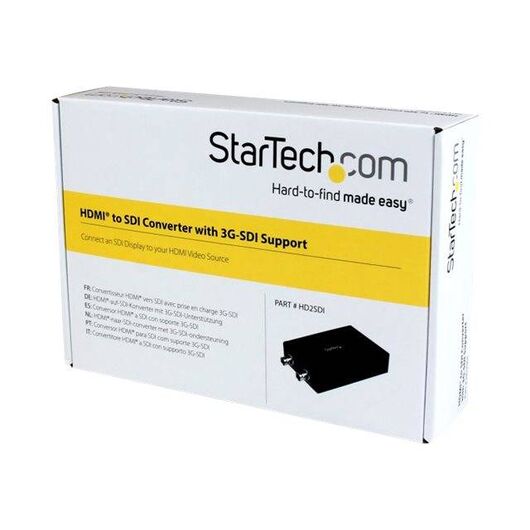 StarTech.com HDMI to SDI Converter HDMI to 3G SDI HD2SDI