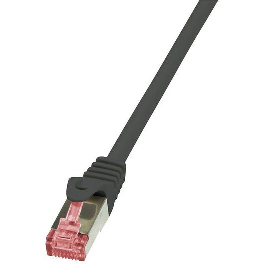 LogiLink PrimeLine Patch cable CAT 6 1 m RJ-45 (M) to RJ-45 Black CQ2033S