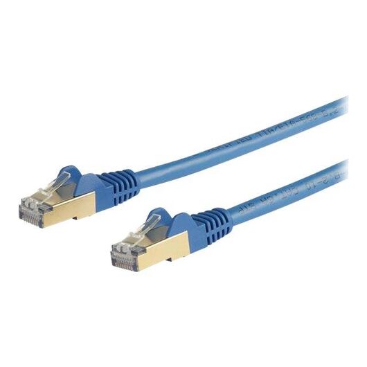 StarTech.com 10m CAT6a Ethernet Cable Blue STP 6ASPAT10MBL