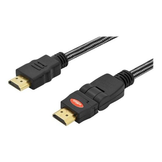 Ednet HDMI with Ethernet cable HDMI (M) 5m 84495