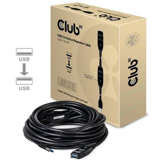 Club 3D USB extension cable 5m active CAC-1401