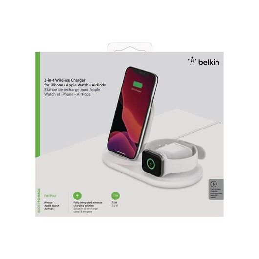 Belkin BOOST CHARGE Wireless charging stand WIZ001VFWH