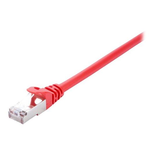 V7 Patch cable RJ-45 (M) 1m STP CAT6 Red  V7CAT6STP-01M-RED-1E
