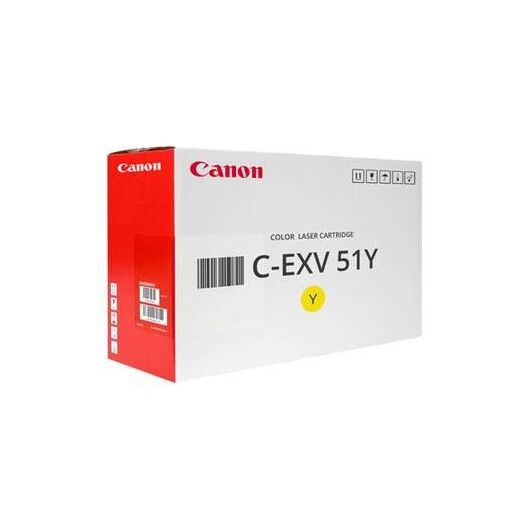 Canon C-EXV 51 Yellow original toner cartridge 0484C002