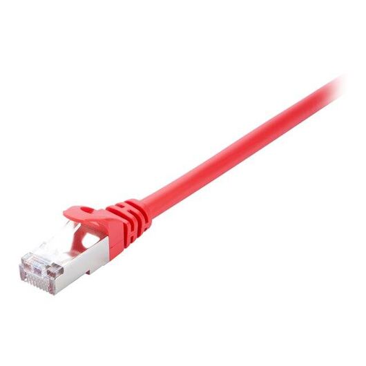 V7 Network cable RJ-45 5m STP CAT6 red