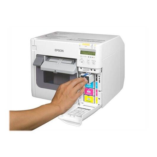 Epson TM C3500 Label printer colour ink-jet C31CD54012CD