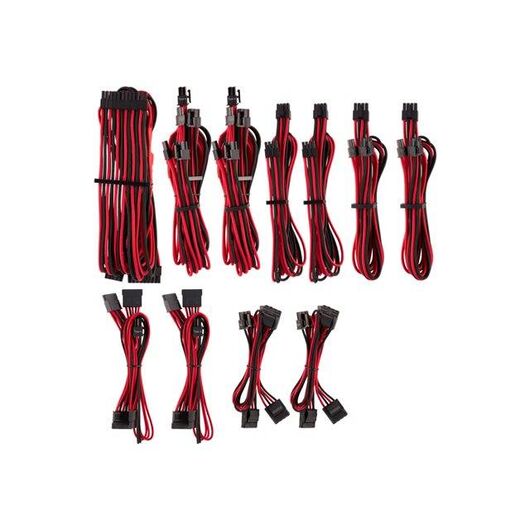 CORSAIR Premium Power cable kit black, red  CP-8920226